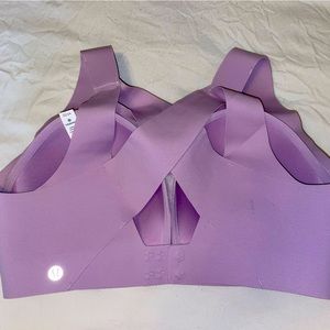 Light purple colored silk sports br